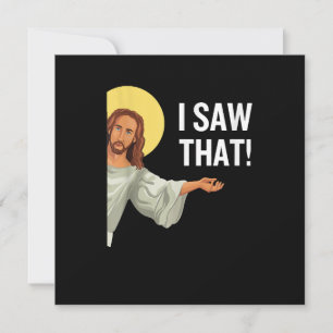 Invitación Gracioso Jesús Meme Vi Que La Cita Cristiana Es Di