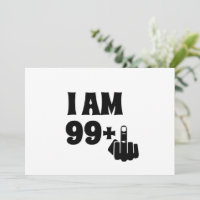Gracioso regalo de cumpleaños número 100, 99 más u