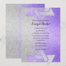 Gradiente Purpurinoso Bat Mitzvah Purple