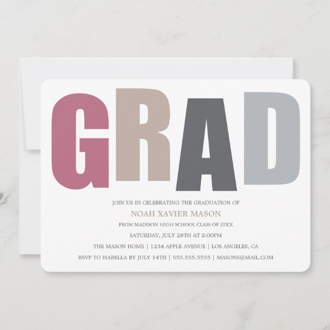 INVITACIÓN GRADO 2 (Anverso)