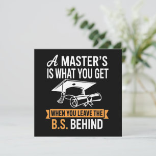 Invitación Grado de Maestría MBA Grado de Maestría Graduación