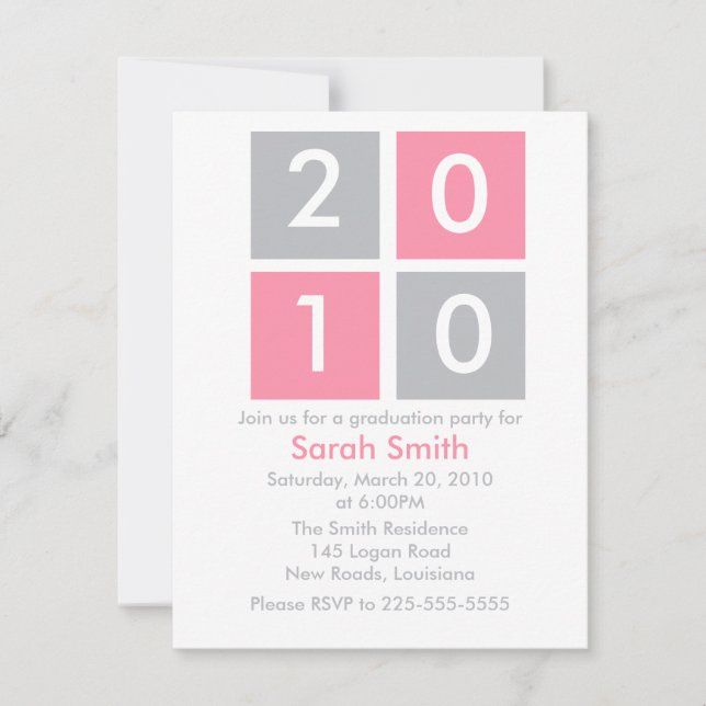 Invitación Graduación (Anverso)