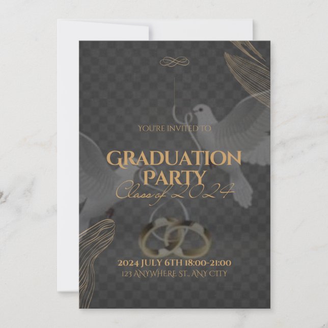 Invitación Graduación (Anverso)