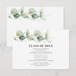 Invitación Graduación 2024 Eucalyptus Grad Fiesta