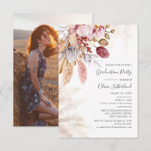 Invitación Graduación 2025 Fiesta de posgrado de Pampas