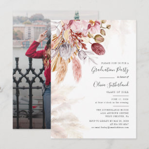 Invitación Graduación 2025 Fiesta de posgrado de Pampas