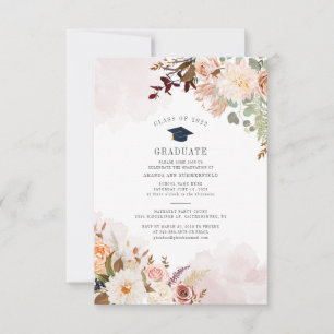 Invitación Graduación 2025 Fiesta Floral Grad