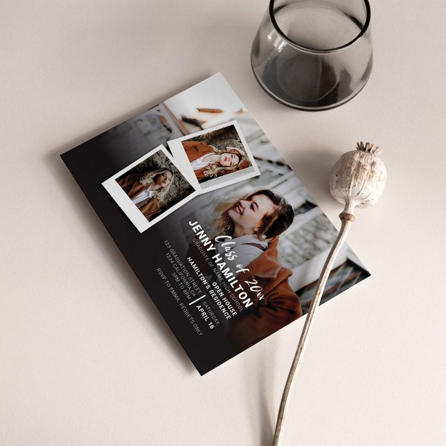 Invitación Graduación 2025 Fiesta Graduado de guión gráfico (Subido por el creador)