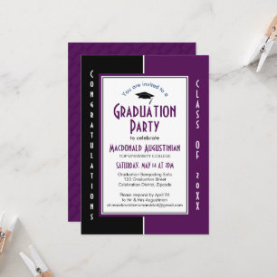 Invitación GRADUACIÓN 2026 Personalizado GRADUADO DE DERECHO 