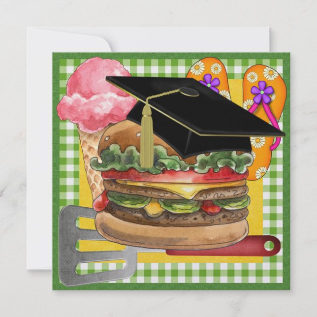 Invitación Graduación BBQ #2! SRF (Anverso)