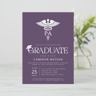Invitación Graduación de Asistente Médico PA