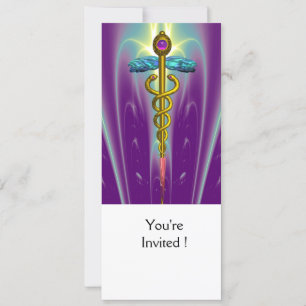 Invitación Graduación de CADUCEUS ORO, uniones médicas