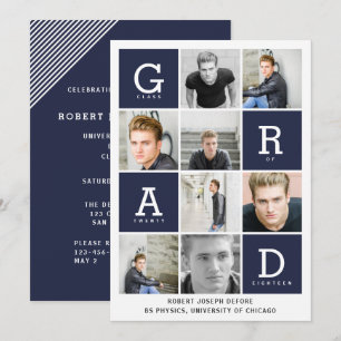 INVITACIÓN GRADUACIÓN DE CAJAS GRÁFICAS