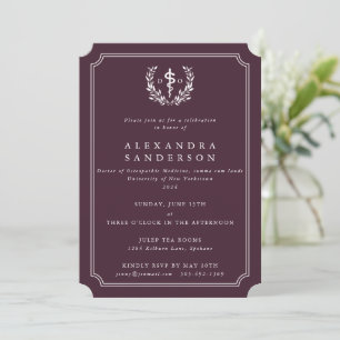 Invitación Graduación de Doctor en Medicina Osteopática de Bo