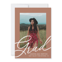 Graduación de dos fotografías de guión moderno