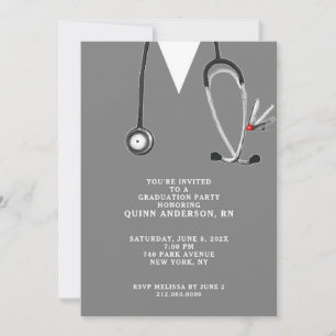 Invitación Graduación de enfermería Escuela de Enfermería