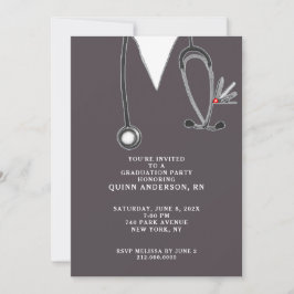 Invitación Graduación de Enfermería Escuela de Enfermería