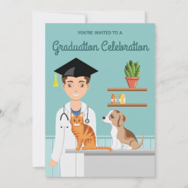 Invitación Graduación de estudiante de veterinaria DVM