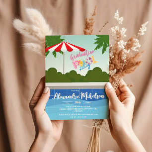 Invitación Graduación de Fiesta de grupo