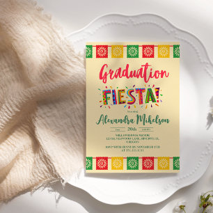 Invitación Graduación de Fiesta Mexicana de Arte Popular