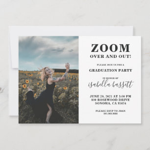 Invitación Graduación de foto de cita graciosa del personaliz