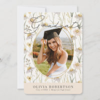 Graduación de fotografía floral Boho Chamomile Wat