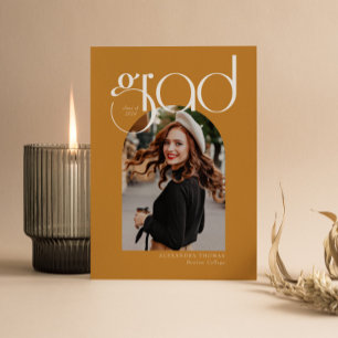 Invitación Graduación de fotografía Minimalista moderna de 5