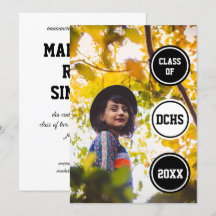 Graduación de fotos de círculos negros