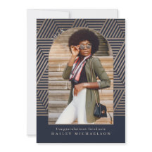 Graduación de fotos de impresión geométrica de Mar