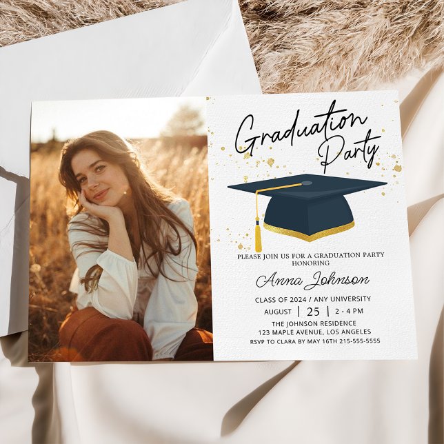 Invitación Graduación de fotos de la Escuela de Guión Moderno (Subido por el creador)