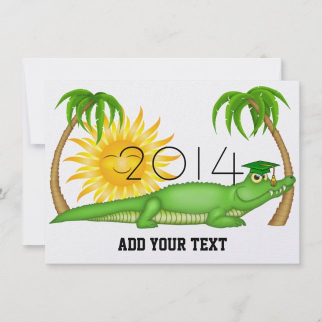 Invitación Graduación de Gator - SRF (Anverso)