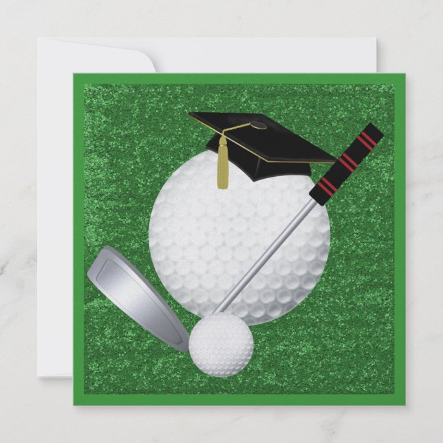 Invitación Graduación de golf - SRF (Anverso)