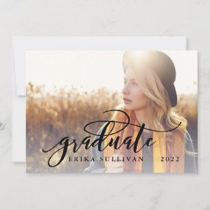 Invitación Graduación de guiones Fiesta de fotografías de dos