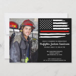 Invitación Graduación de la Academia de Bomberos de Bomberos