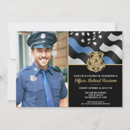 Invitación Graduación de la Academia de Policía Foto de Aplic