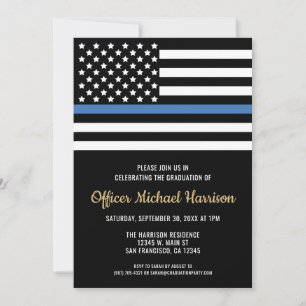Invitación Graduación de la Academia de Policía Oficial de Cu