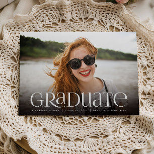 Invitación Graduación de la celebración de los graduados 3 Fo