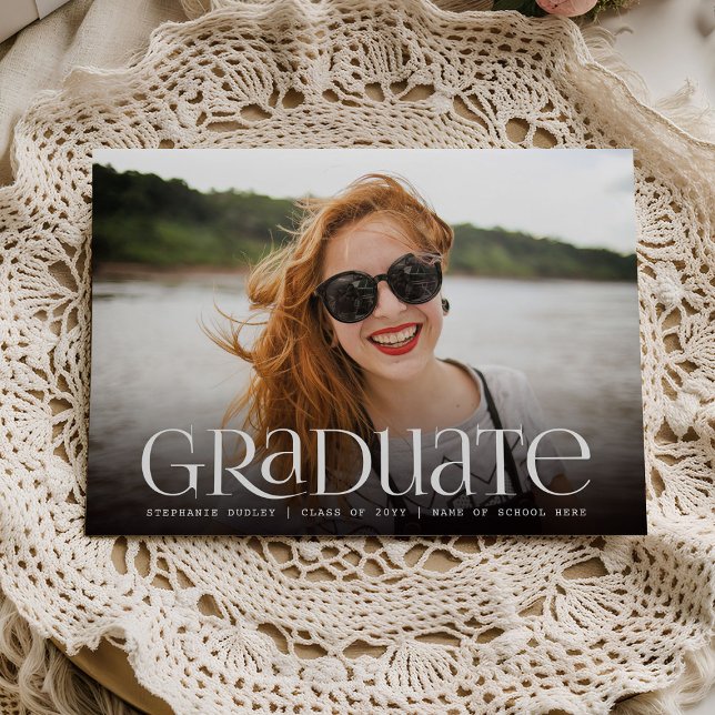 Invitación Graduación de la celebración de los graduados 3 Fo (Subido por el creador)