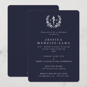 Invitación Graduación de la Enfermera Asclepius de la Armada/