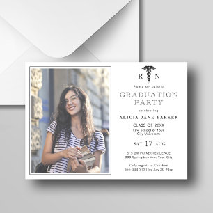Invitación graduación de la escuela de enfermería 2026 foto m