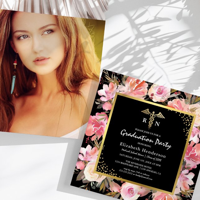 Invitación Graduación de la Escuela de Enfermería Médica Foto (Subido por el creador)