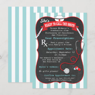 Invitación Graduación de la Escuela de Enfermería Médica Pres