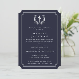 Invitación Graduación de la Escuela de Medicina de Asclepio A