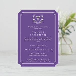 Invitación Graduación de la Escuela de Medicina del Caduceo P