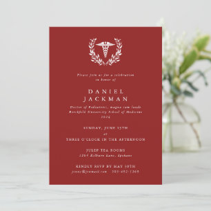 Invitación Graduación de la Escuela de Medicina del Caduceo R