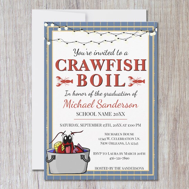 Invitación Graduación de la escuela del evento especial "Boil (Subido por el creador)