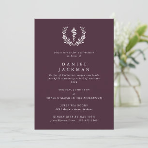 Invitación Graduación de la Facultad de Medicina de Borgoña/B