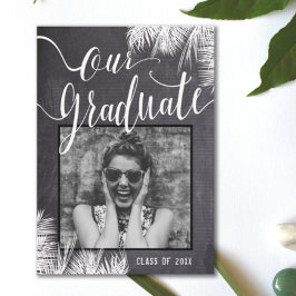 Invitación Graduación de la foto