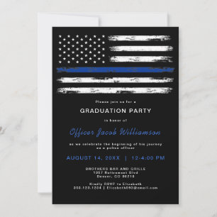 Invitación Graduación de la Oficina de Policía de la Línea Az