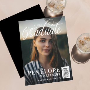 Invitación Graduación de la Revista Graduate Script Photo